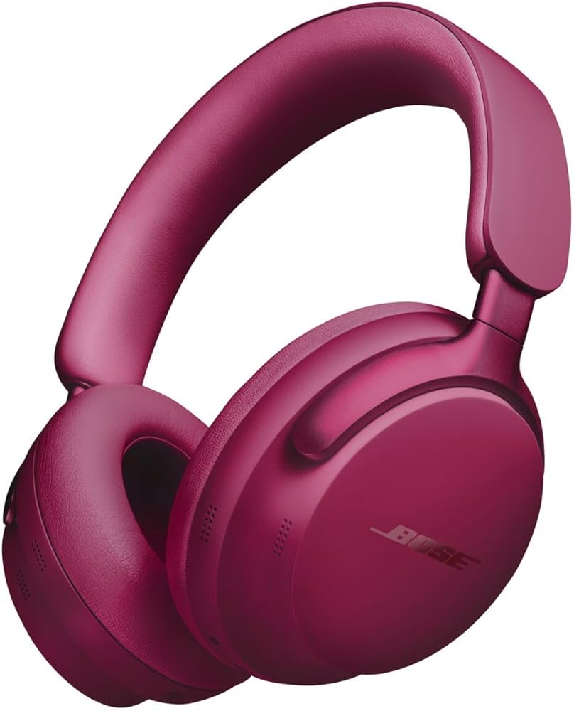 Bose New QuietComfort Ultra Wireless Noise Cancelling Headphones with Spatial Audio, Over-The-Ear Headphones with Mic, Up to 24 Hours of Battery Life - Unboxed