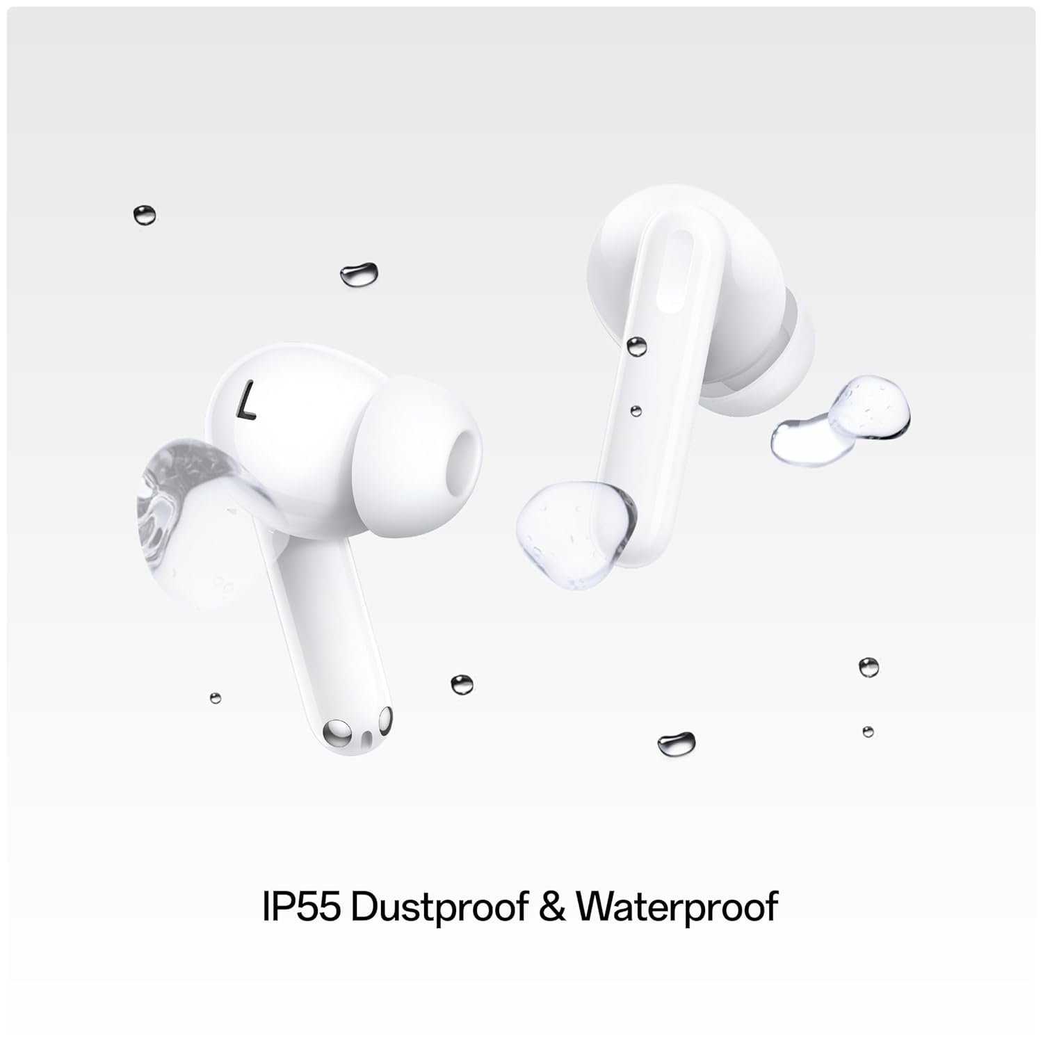 OPPO Enco Air3 Pro True Wireless in Ear Earbuds with Industry First Composite Bamboo Fiber, 49dB ANC, 30H Playtime, 47ms Ultra Low Latency,Fast Charge,BT 5.3 (White)