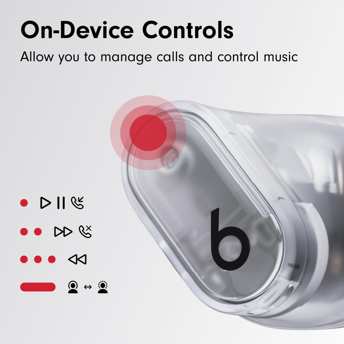 Beats Studio Buds + | True Wireless Noise Cancelling Earbuds, Enhanced Apple & Android Compatibility, Built-in Microphone, Sweat Resistant Bluetooth Headphones, Spatial Audio - Ivory