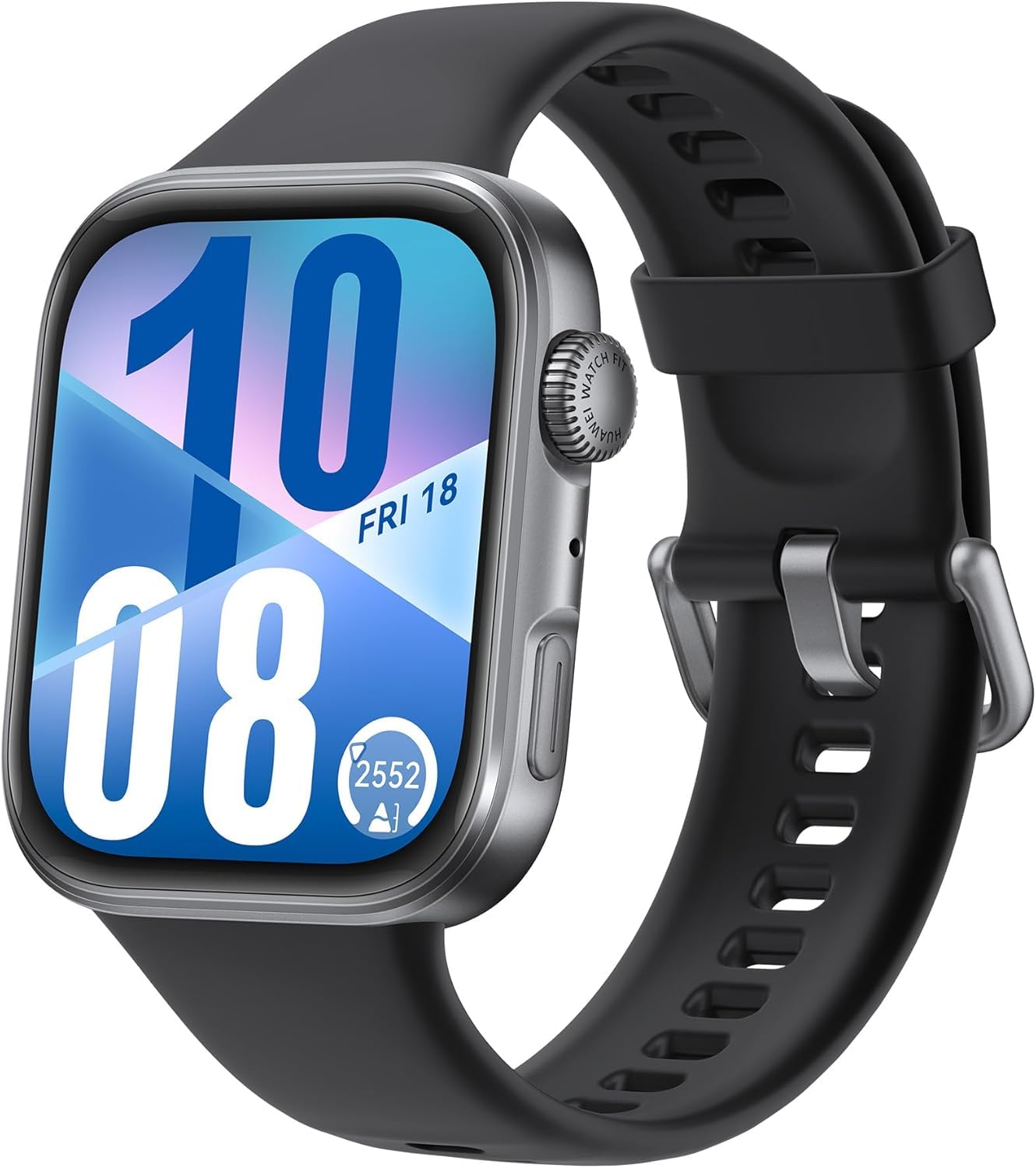 Huawei Watch FIT 4 smartwatch, 1.82" Large Display, Up to 10-Day Battery Life, Dual Band GPS, 100+ Sports Modes, Fitness Health Tracker, Emotional Assistant, Compatible with Android iOS, White
