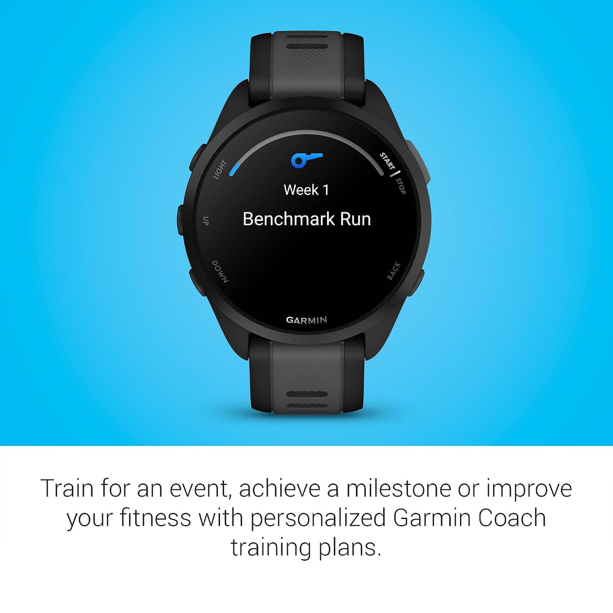 Garmin Forerunner 165 Music (Black/Slate Gray)