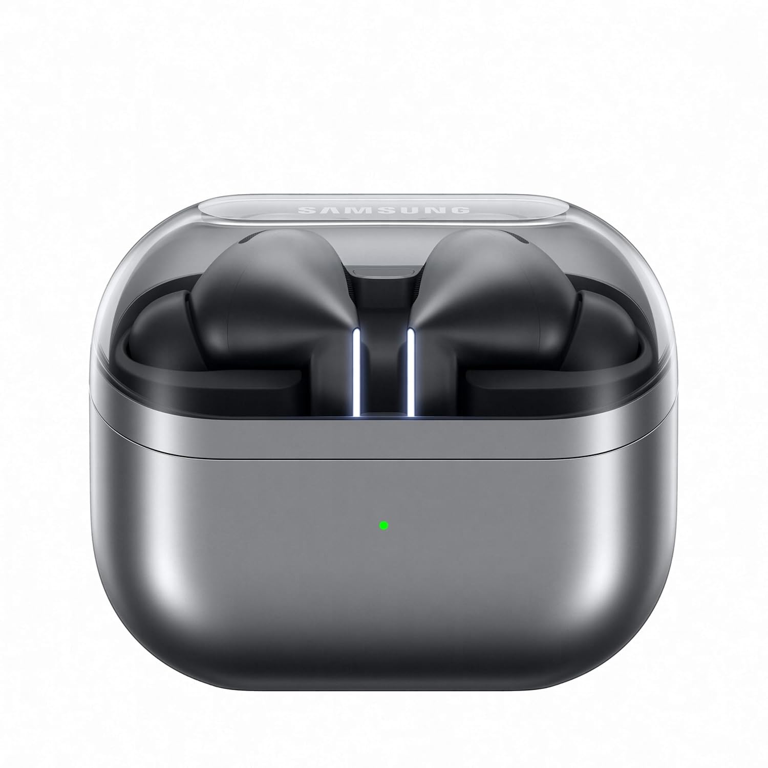Samsung Galaxy Buds3 Pro Wireless Earbuds, Powered by Galaxy AI, IP57, Active Noise Cancellation, Adaptive Noise Control, 37hrs Battery, 360 Surround Sound, Pinch Controls, Galaxy Ecosystem, Silver