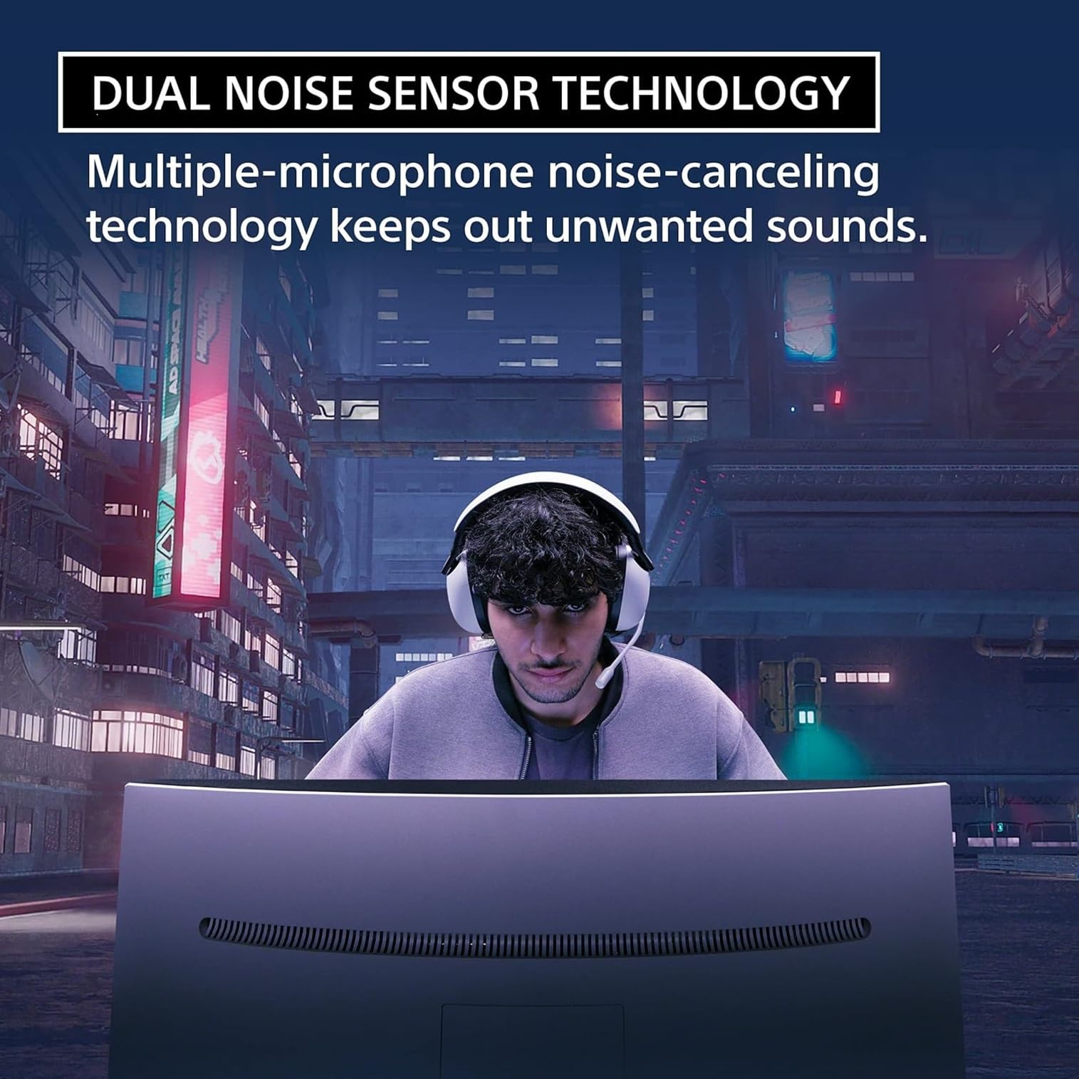 Sony INZONE H9, WH-G900N Wireless Noise Cancelling Gaming Headset, Over Ear Headphones with 360 Spatial Sound, 32 Hours Battery Life, Flip to Mute Mic, Mobile, Laptop, PS5 & PC Compatible - Unboxed