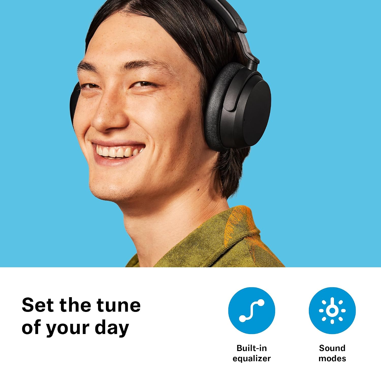 Sennheiser ACCENTUM Wireless Special Edition-Over Ear Headphones with Hybrid ANC,50 Hr Battery & Free BTD 600 Bluetooth Dongle Worth 5,990 Streaming & Crystal Clear Calls,Designed in Germany - Unboxed