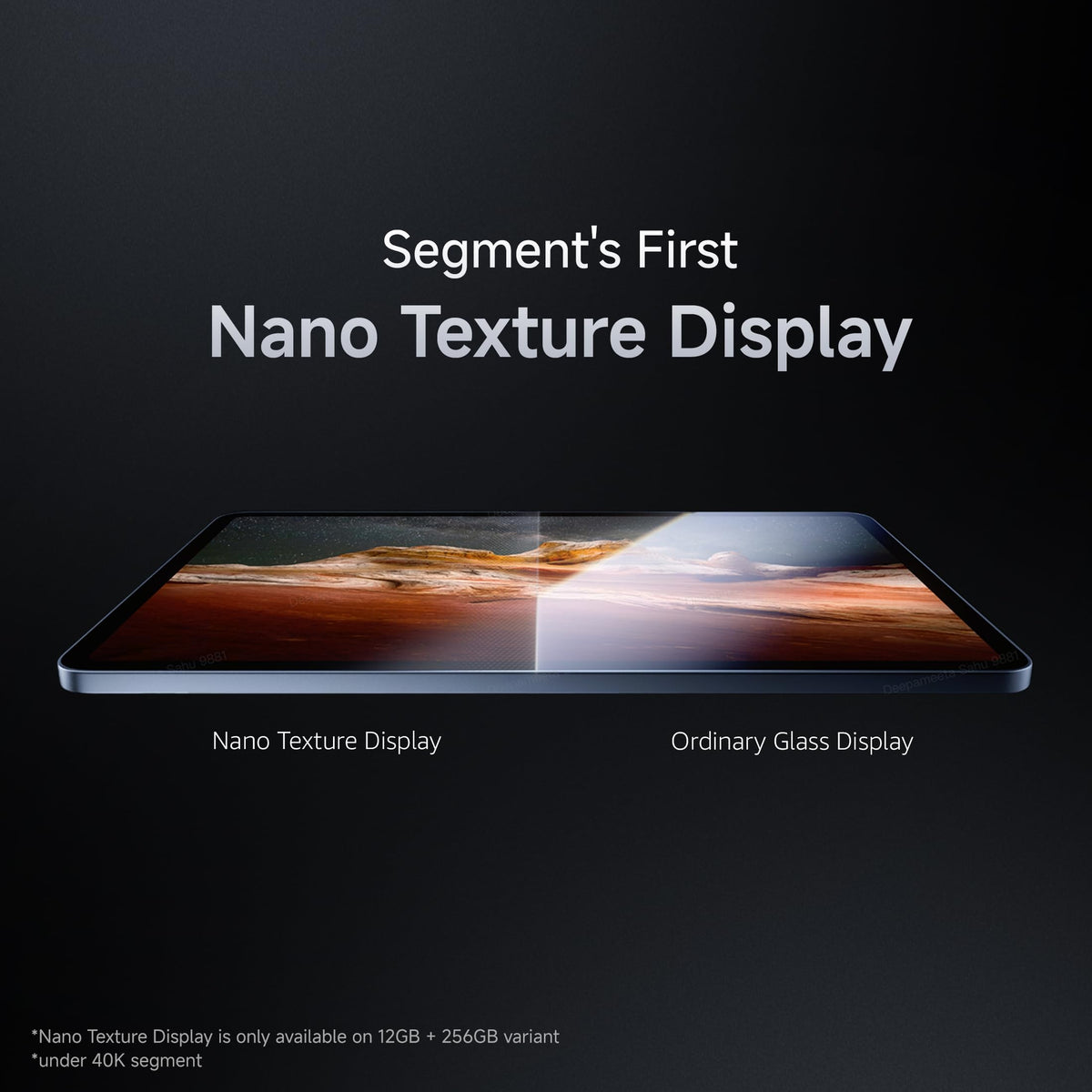 XIAOMI Pad 7 Nano Texture, 11.2 -inch (28.44 CM), LCD, 12GB RAM, 256GB ROM, Wi-Fi, Quad Speakers, Dolby Atmos, Graphite Grey, AI Enable - Unboxed