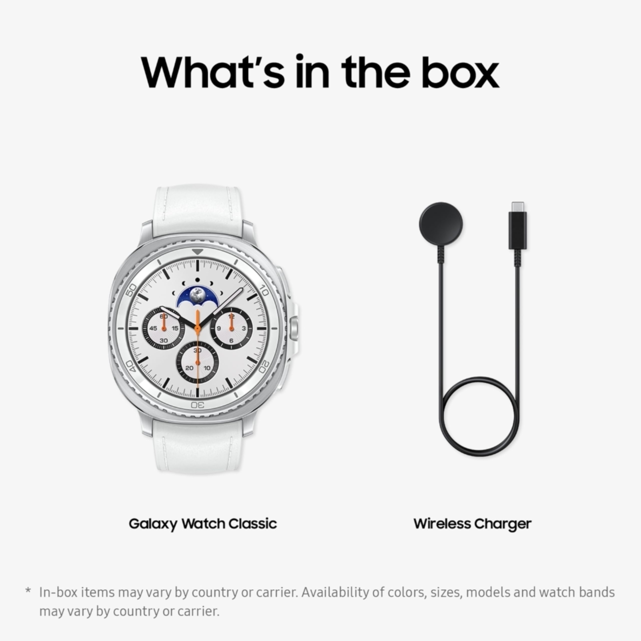 Samsung Galaxy Watch8 Classic (46mm Bluetooth, White) with 3nm Processor | Dual GPS | Sapphire Glass & Stainless Steel | 5ATM & IP68 | BP, ECG, IHRN & Vascular Load Monitoring | Anti-oxidant Index
