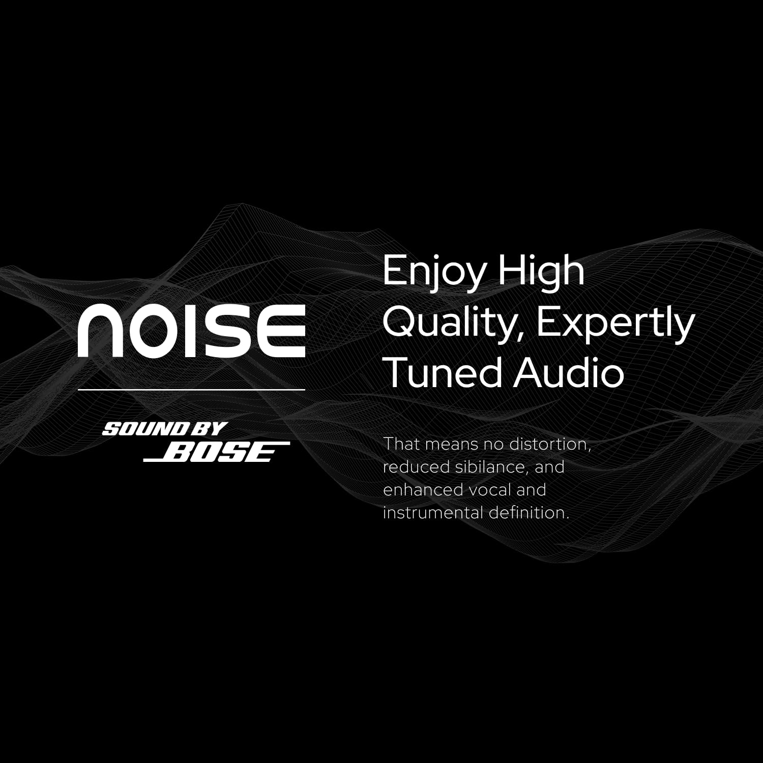 Noise Master Buds, Sound by Bose in-Ear Bluetooth Earbuds, Up to 49dB Adaptive ANC, LHDC 5.0, Immersive Spatial Audio, 44H Playtime with 6 mic ENC, Dual Pairing, IPX5 Ear Buds TWS - Unboxed