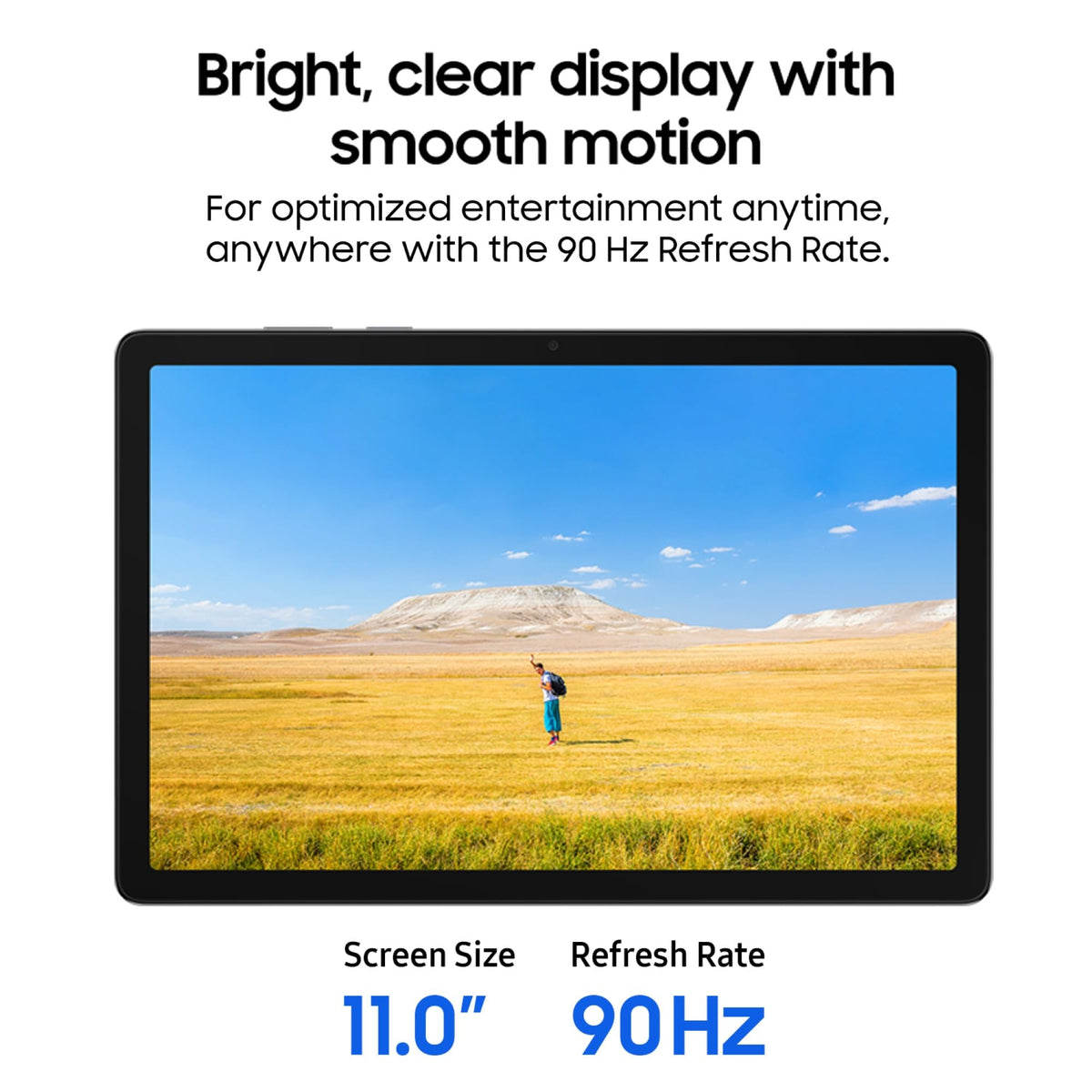 Samsung Galaxy Tab A11+ [Smartchoice], 11-inch (27.82 CM), LCD Display, 6GB RAM, 128GB ROM, Wi-Fi, Quad Speakers, Dolby Atmos, Gray, AI Enabled - Unboxed