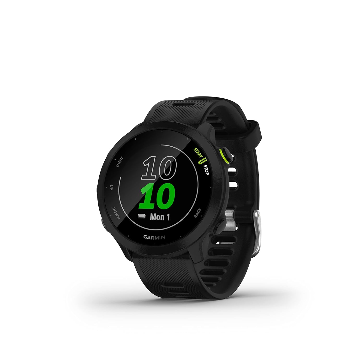 GARMIN Forerunner 55, GPS Running Watch with Daily Suggested Workouts, Up to 2 Weeks of Battery Life - Unboxed