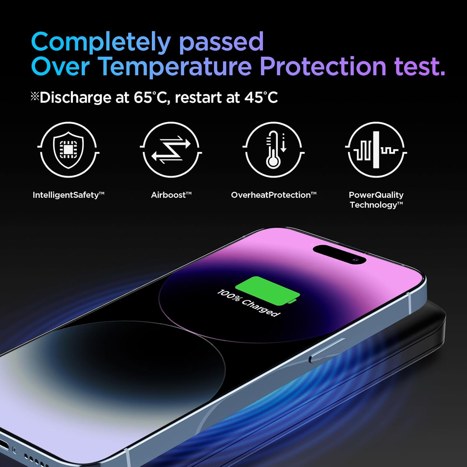 Spigen Wireless Charging Portable Power Bank Spigen 3in1 10000mAh