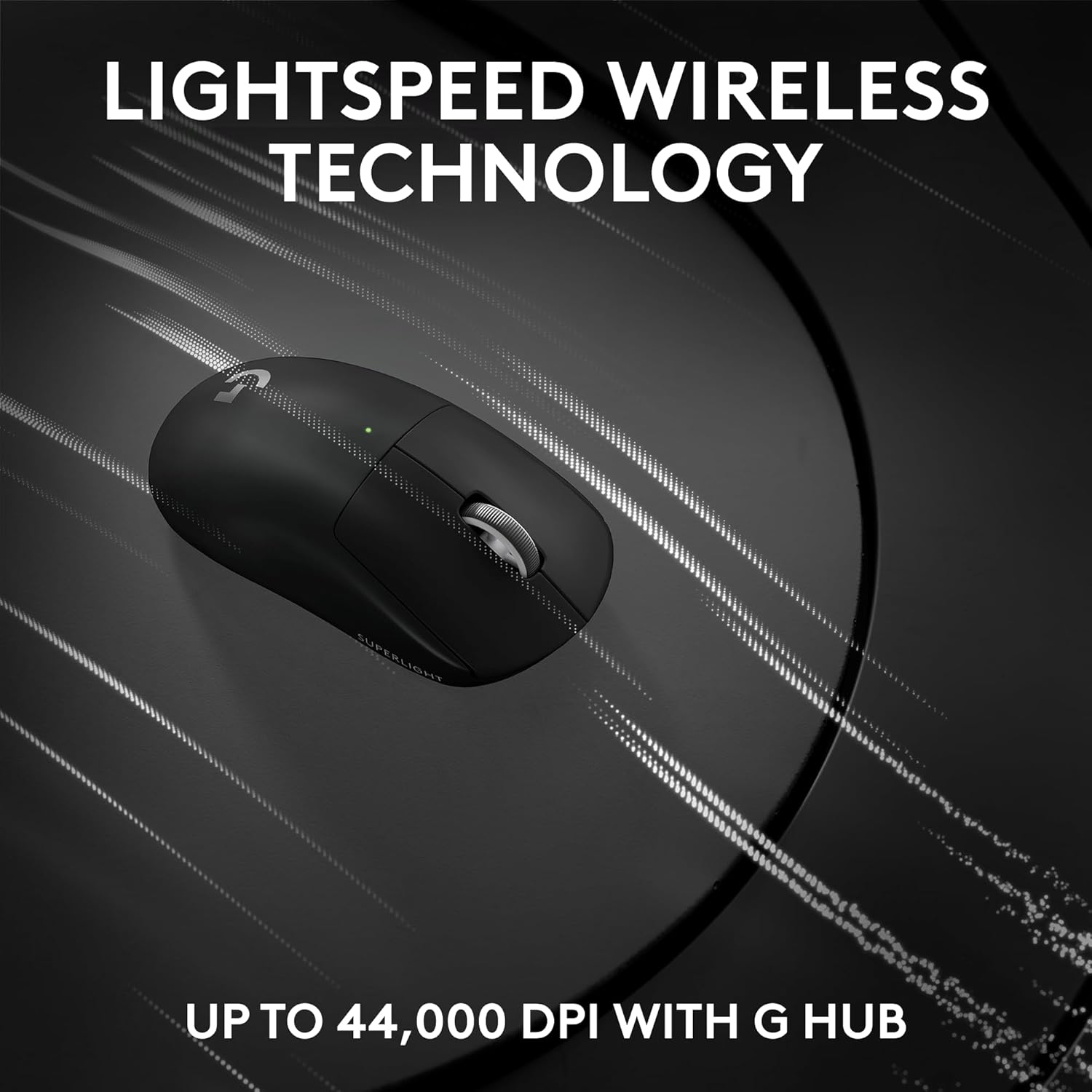 Logitech G PRO X Superlight 2 Lightspeed Wireless Gaming Mouse, Lightweight, LIGHTFORCE Hybrid Switches, Hero 2 Sensor, 32,000 DPI, 5 Programmable Buttons, USB-C Charging, PC & Mac - Unboxed