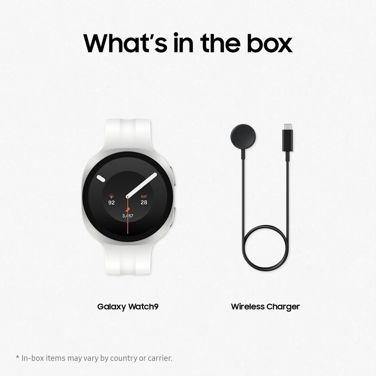 Samsung Galaxy Watch9 (40mm Bluetooth, Graphite) - Sealed
