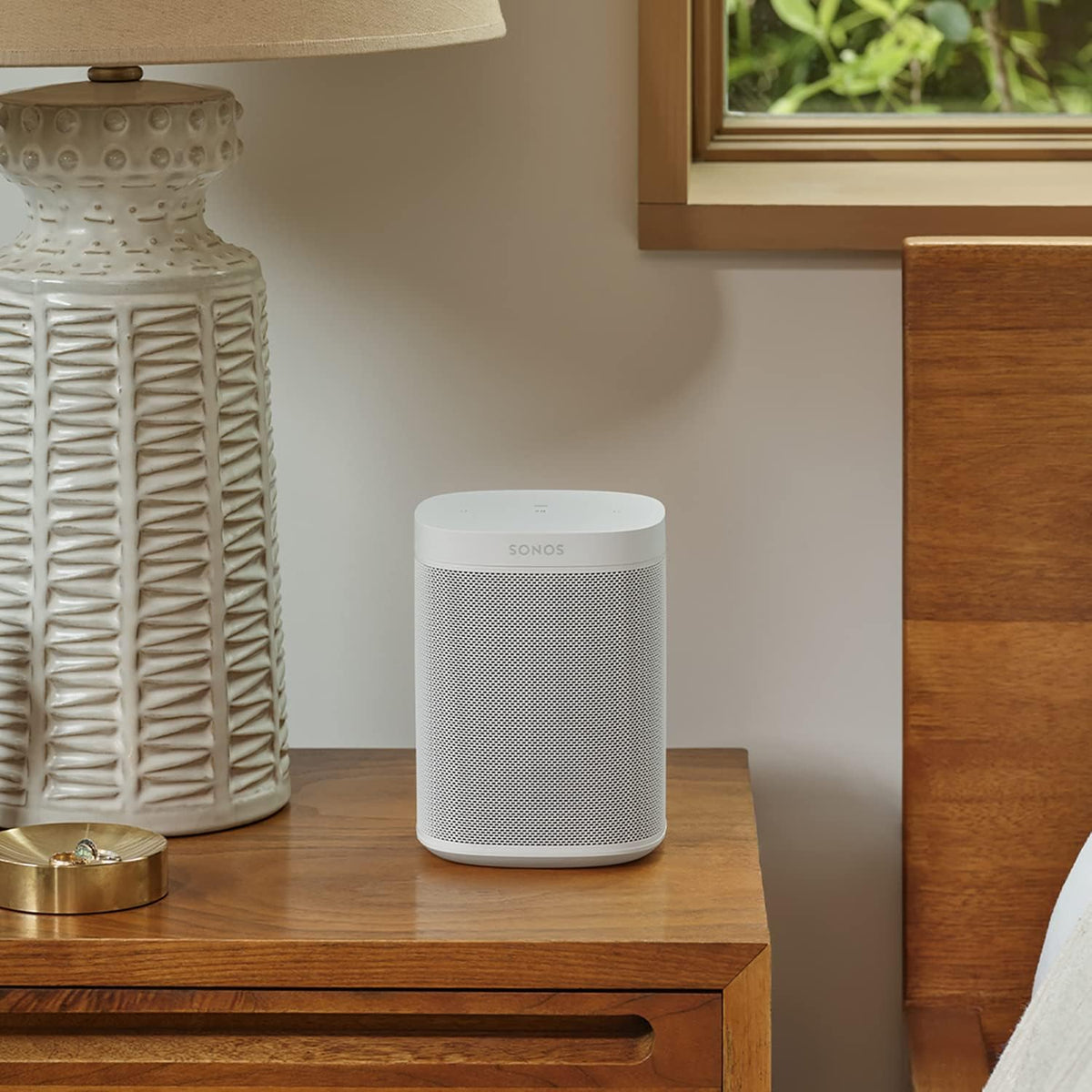 Sonos One SL Wi-Fi Bookshelf Speaker (White) - Unboxed