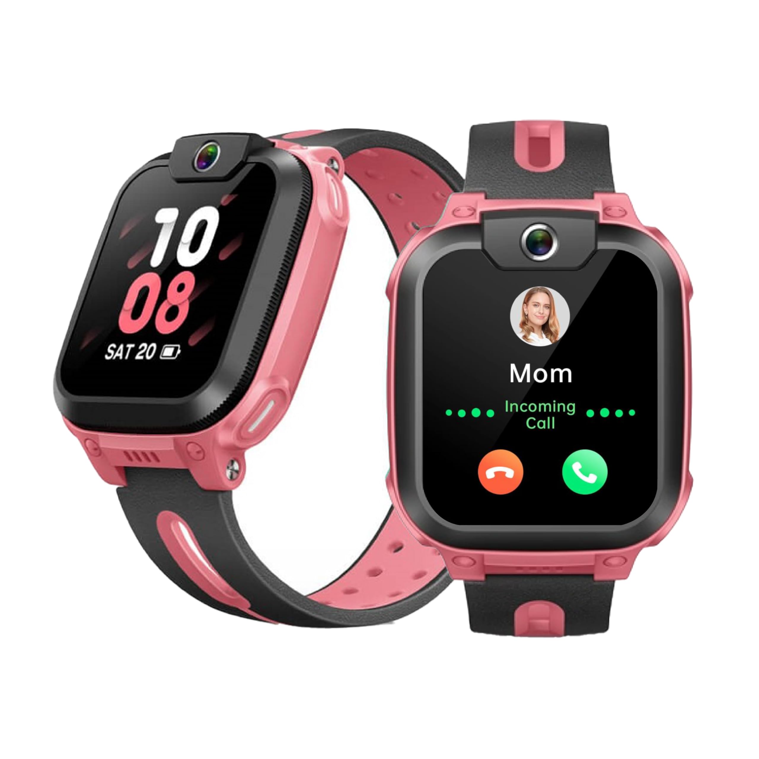 imoo Kids Phone Watch Z1 – Smart Watch with GPS Tracker, 4G Video & Voice Calls, Advanced Parental Controls, Durable Quality with IPX8 Water Resistance, SOS, Gift for Kids (Green)
