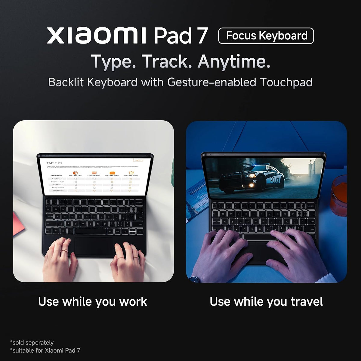 XIAOMI Pad 7 Nano Texture, 11.2 -inch (28.44 CM), LCD, 12GB RAM, 256GB ROM, Wi-Fi, Quad Speakers, Dolby Atmos, Graphite Grey, AI Enable - Unboxed