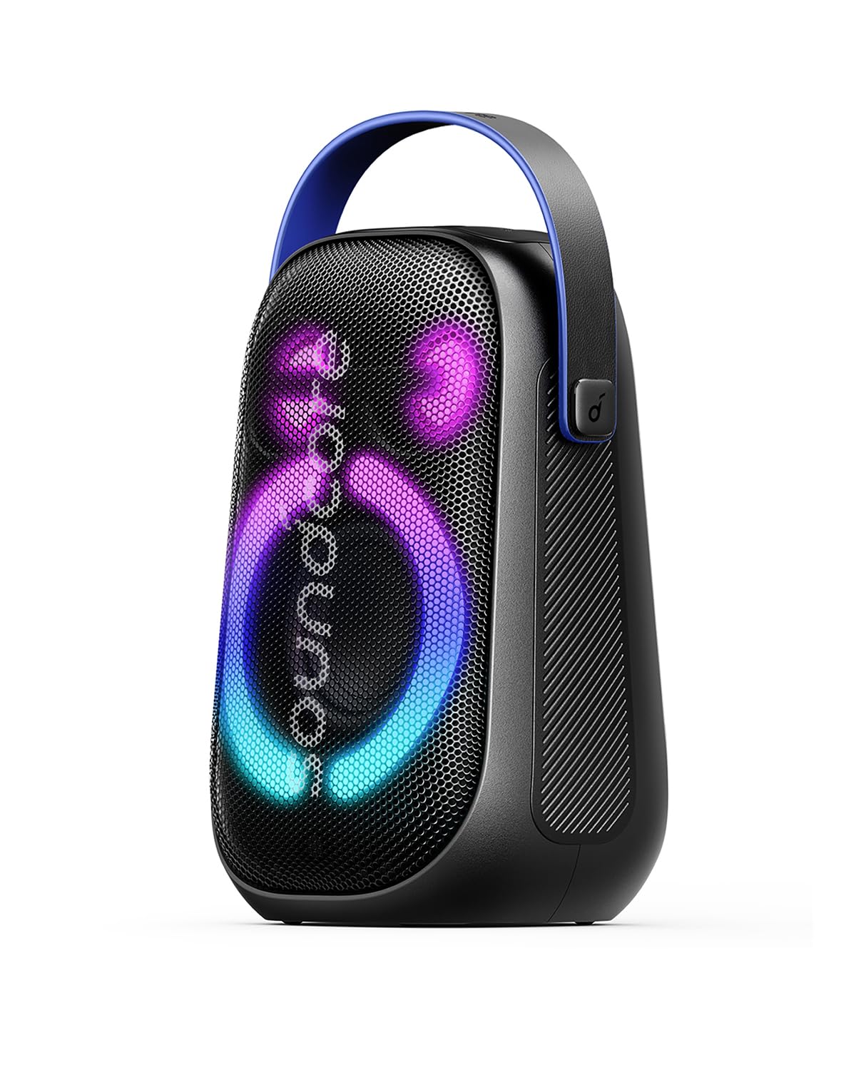 Soundcore Anker Rave Neo 2 Portable Speaker with 80W Stereo Sound,Partycast 2.0,Light Show,Ipx7 Waterproof(Floats On Water) 18H Playtime,Customizable Eq & Bass Up for Party,Backyard-Black,USB - Unboxed