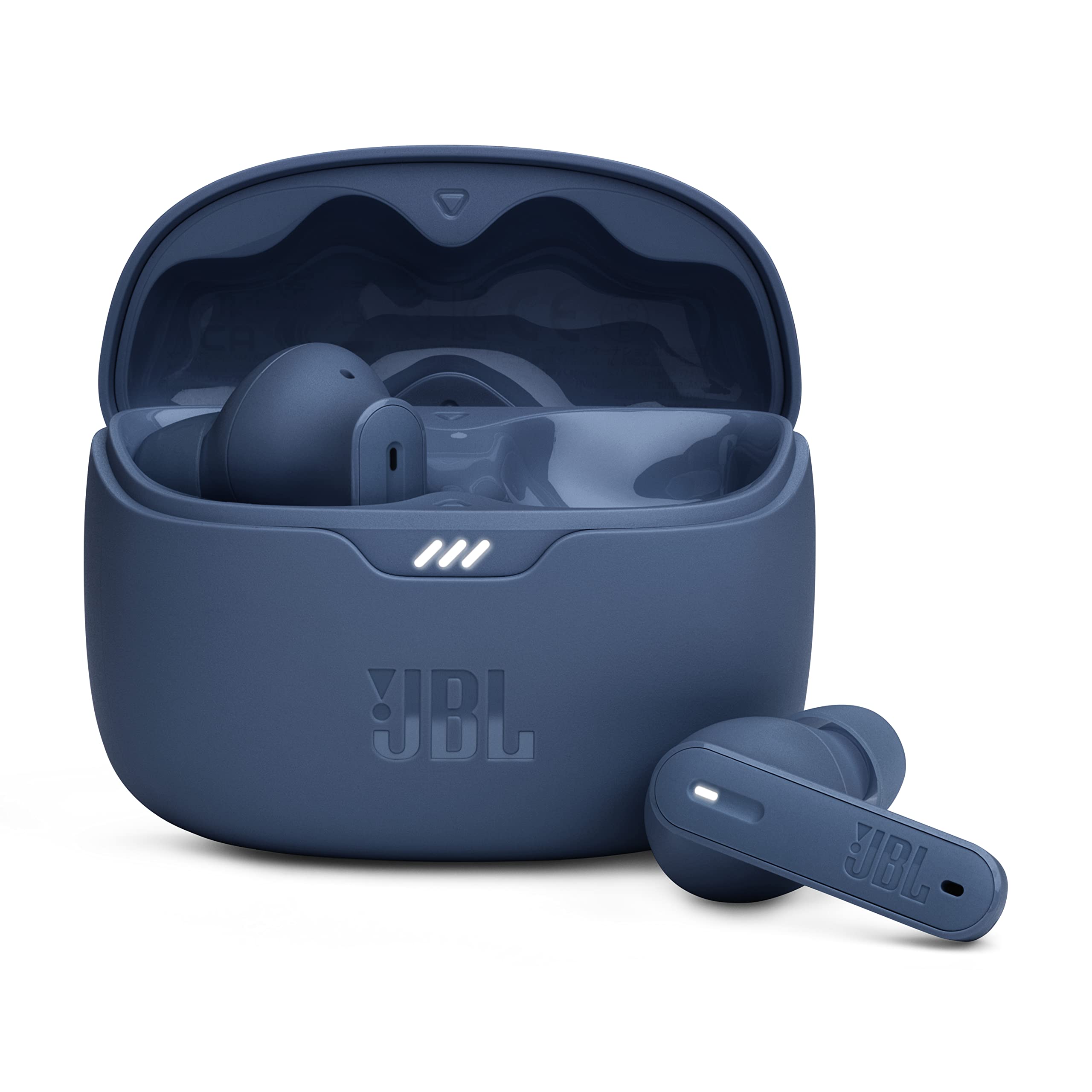 JBL Tune Beam In Ear Wireless TWS Earbuds with Mic, ANC Earbuds, Customized Extra Bass with Headphones App, 48 Hrs Battery, Quick Charge, 4-Mics, IP54, Ambient Aware & Talk-Thru, Bluetooth 5.3 (Black)