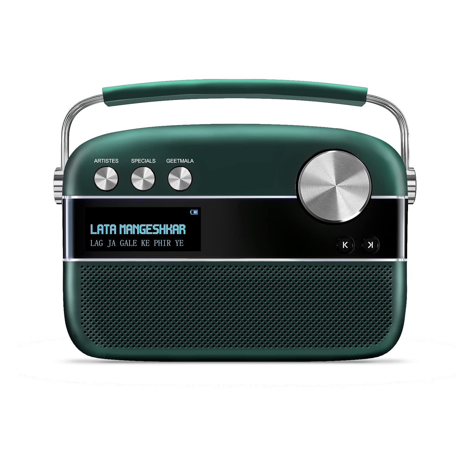 Saregama Carvaan Hindi - Portable Music Player with 5000 Preloaded Songs, FM/BT/AUX - Unboxed
