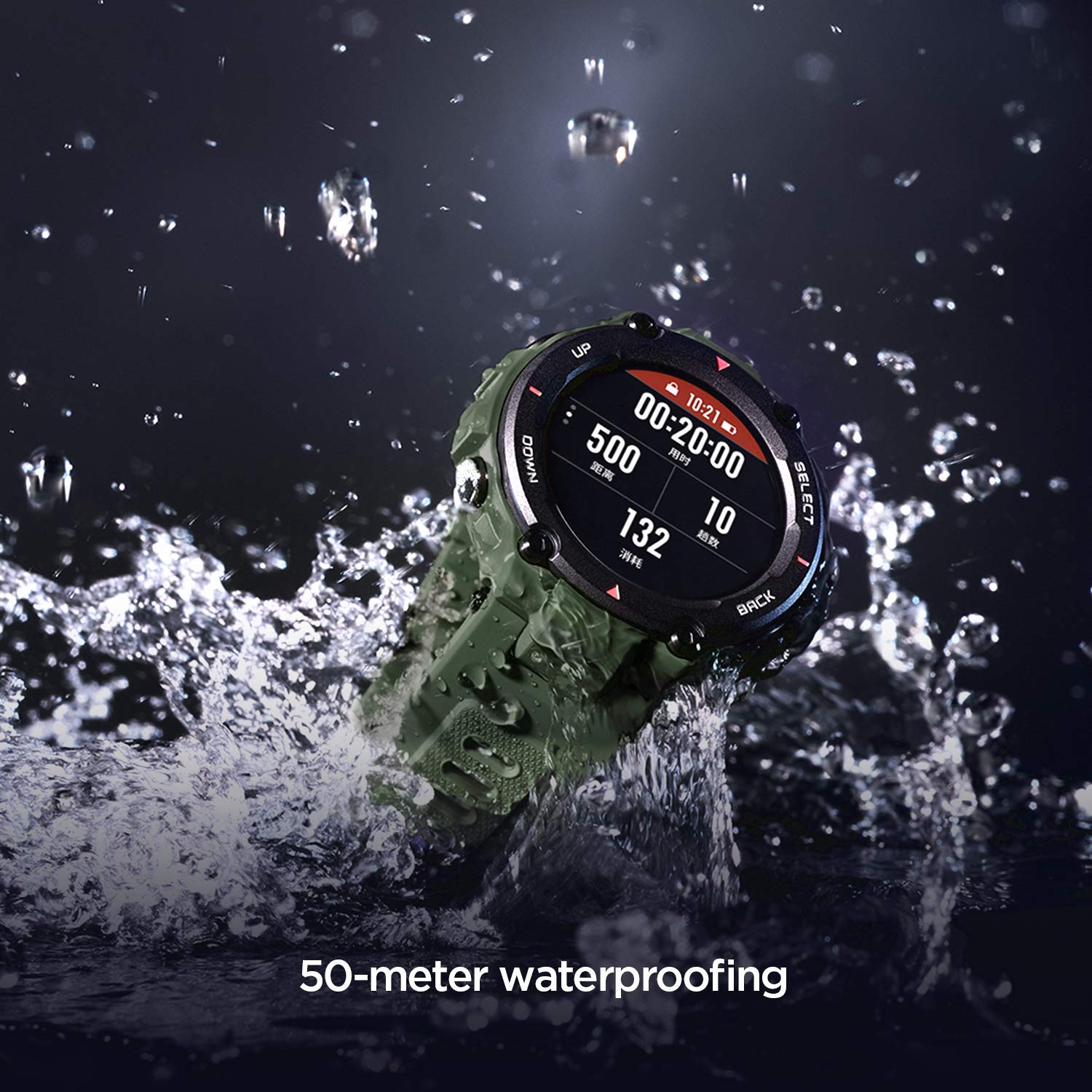 Amazfit Huami T-Rex Smartwatch with 20 Days Battery Life, AMOLED Display, Built-in GPS, 12 Military Certifications, Water Resistance, 14 Sports Modes - Unboxed