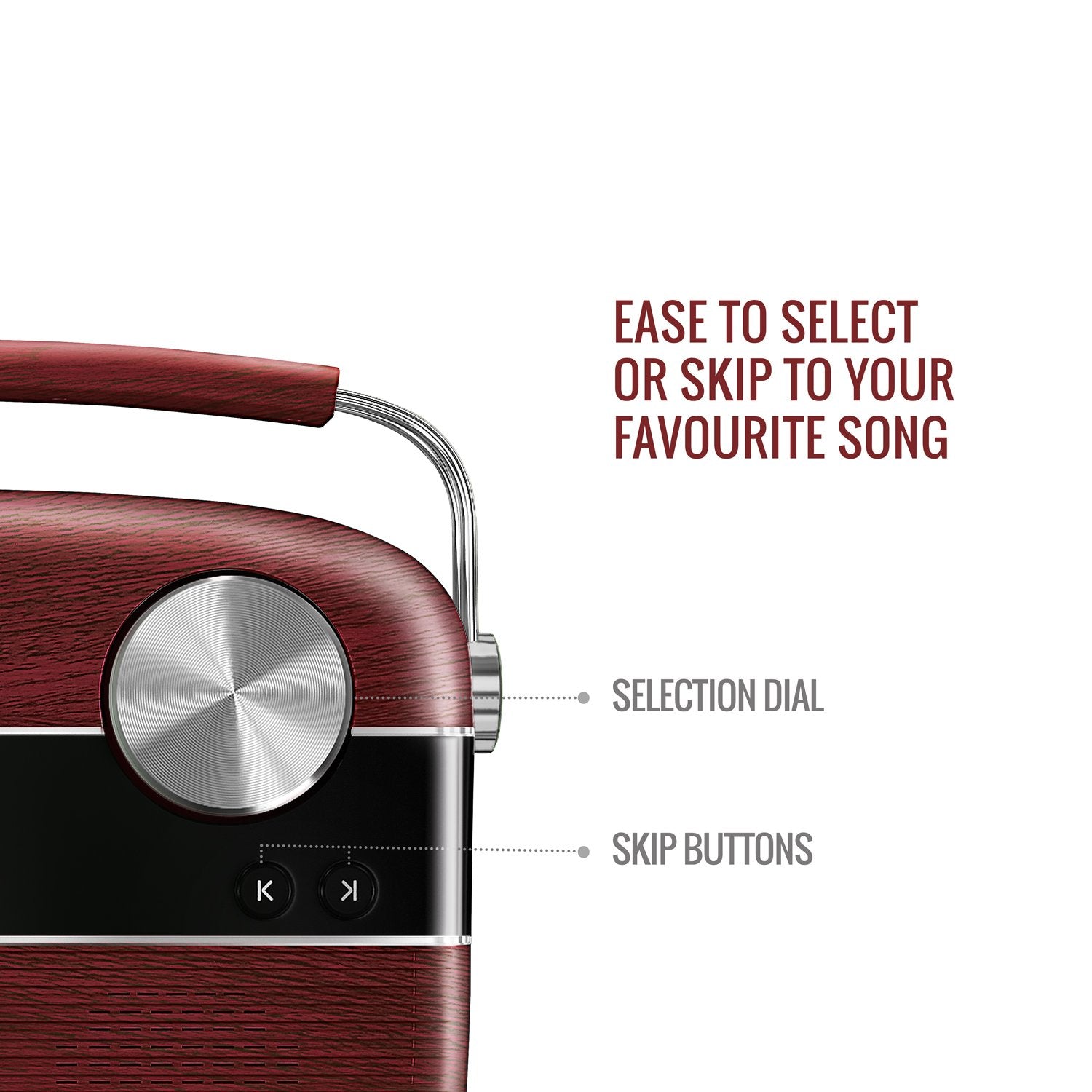 Saregama Carvaan Hindi - Portable Music Player with 5000 Preloaded Songs, FM/BT/AUX - Unboxed