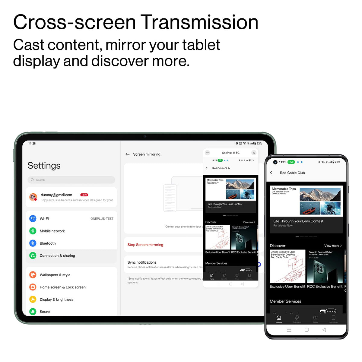 OnePlus Pad 2 (12.1 Inch),12GB RAM, 256GB Storage Snapdragon 8 Gen 3,144Hz Refresh Rate, 6 Speakers, 3K 12.1 Display, AI Features, 9610 mAh Battery, Wi-Fi with Cellular Data Sharing - Unboxed