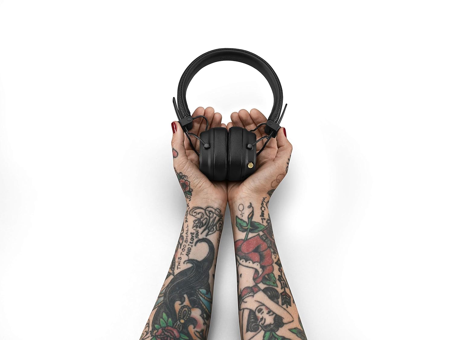 Marshall Major IV Wireless Bluetooth On Ear Headphone with Mic (Black) - Unboxed