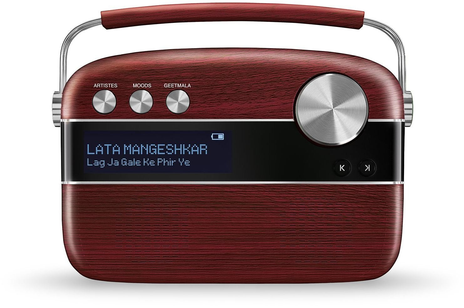 Saregama Carvaan Hindi - Portable Music Player with 5000 Preloaded Songs, FM/BT/AUX - Unboxed