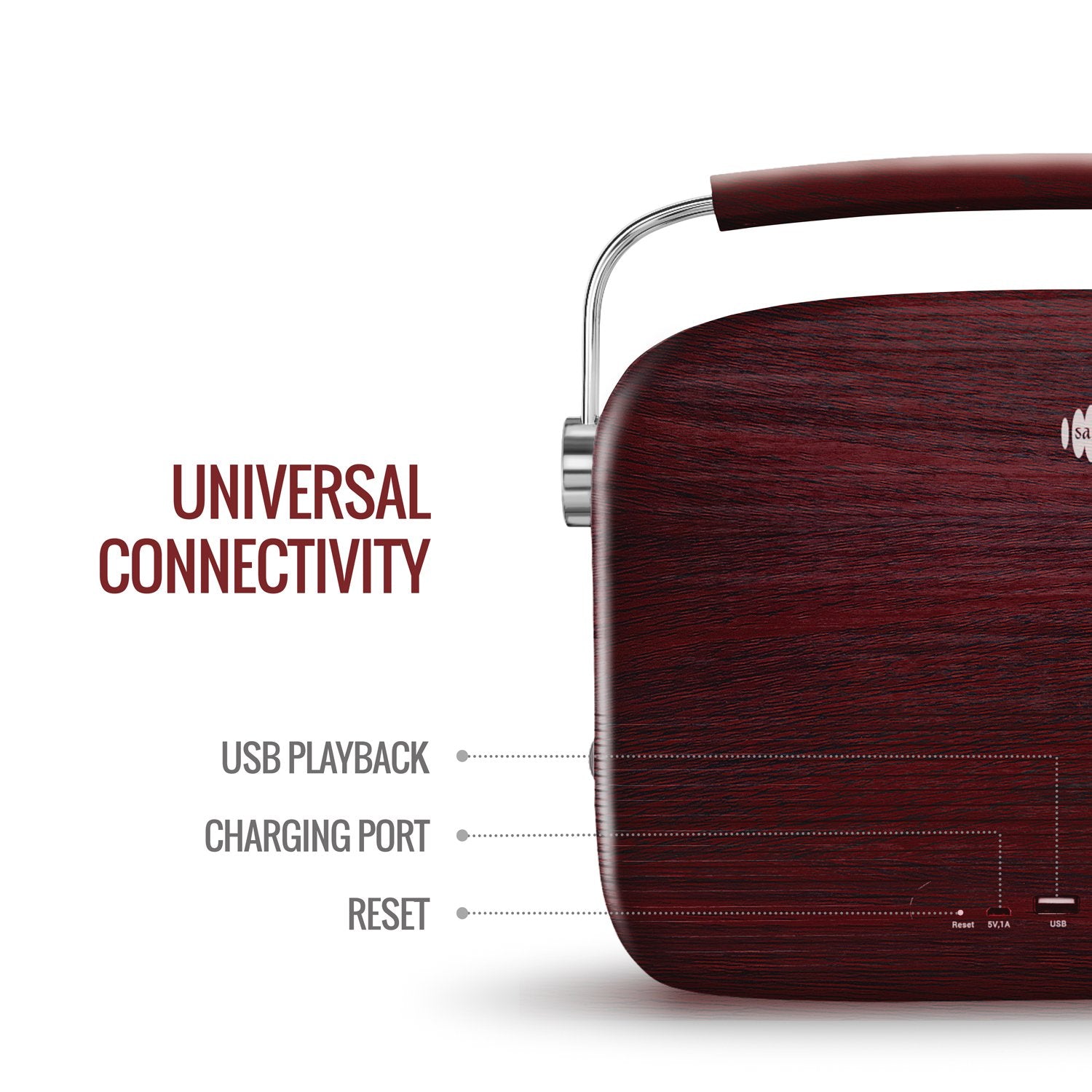 Saregama Carvaan Hindi - Portable Music Player with 5000 Preloaded Songs, FM/BT/AUX - Unboxed