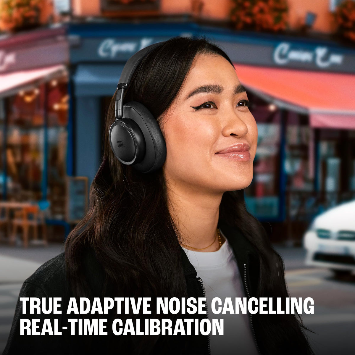 JBL New Live 780NC, Advanced Noise Cancellation 2.0 Wireless Headphones, Latest Technology (BT 6.0, Auracast, Hi-Res, LDAC, Spatial Sound, 6-mic, AI-Trained Algo) 80H Battery, 2Yrs* Warranty, Black | Bluetooth 6.0, Multipoint Connection - Unboxed
