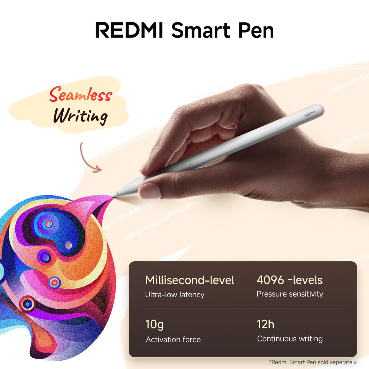 Redmi Pad 2, 11-inch (27.94 CM), LCD Display - 2.5K Sharp & Clear, Quad Speakers, Dolby Atmos - Unboxed