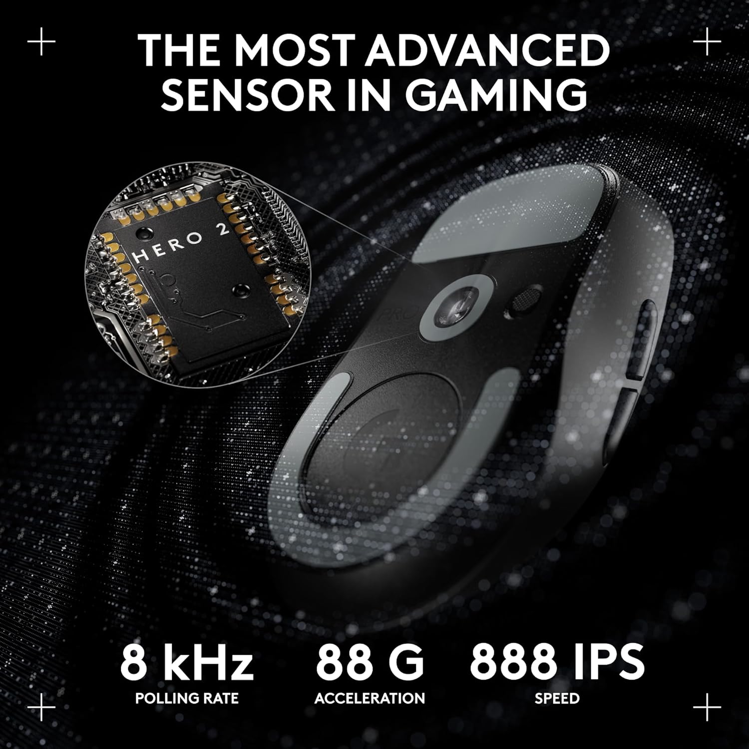 Logitech G PRO X Superlight 2 Lightspeed Wireless Gaming Mouse, Lightweight, LIGHTFORCE Hybrid Switches, Hero 2 Sensor, 32,000 DPI, 5 Programmable Buttons, USB-C Charging, PC & Mac - Unboxed