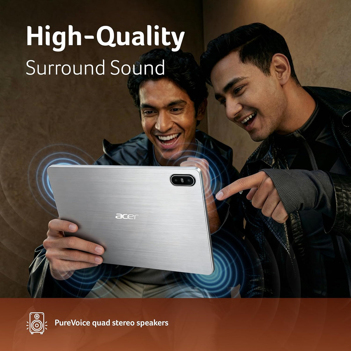 Acer Iconia 5G Tablet|11.45" 2.2k”90Hz IPS Display, MediaTek 8791 Processor, 8GB RAM + 128GB Storage, 16MP Rear+8MP Front Camera,Wi-Fi + 5G Volte, Android 15,BT 5.2, Slim Metal Body - Unboxed