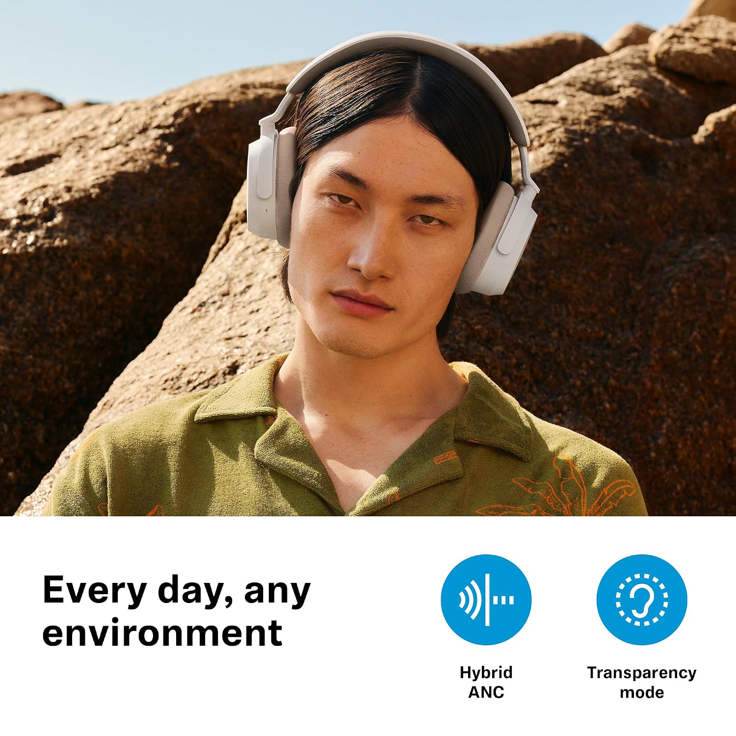 Sennheiser ACCENTUM Wireless Special Edition-Over Ear Headphones with Hybrid ANC,50 Hr Battery & Free BTD 600 Bluetooth Dongle Worth 5,990 Streaming & Crystal Clear Calls,Designed in Germany - Unboxed