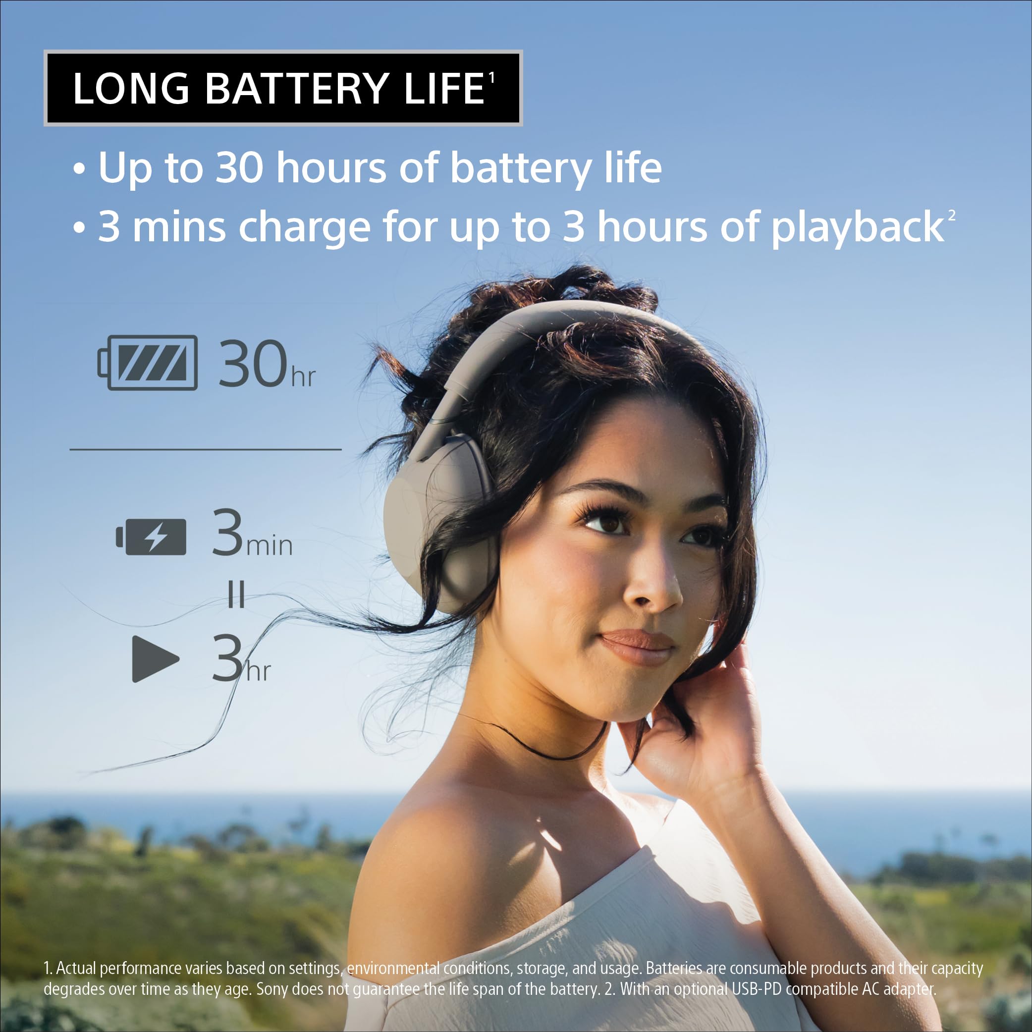 Sony WH-1000XM6 The Best Wireless Noise Canceling Headphones, HD NC Processor QN3, 12 Microphones, Adaptive NC Optimizer, Mastered by Engineers, Studio-Quality (Unboxed)