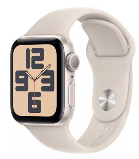 Apple Watch SE (2nd Gen) [GPS] Smart Watch w/Midnight Aluminium Case & Midnight Sport Band. Fitness & Sleep Tracker, Crash Detection, Heart Rate Monitor, Retina Display, Water Resistant -  Unboxed