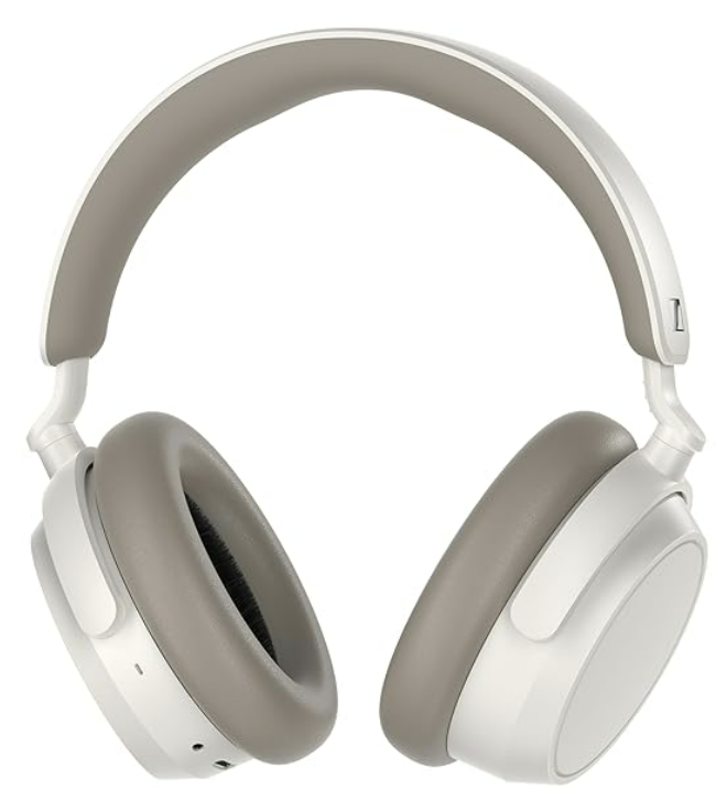 Sennheiser Accentum Plus Wireless Bluetooth Over Ear Headphones-Designed in Germany with Quick-Charge,50H Battery(with ANC),Adaptive Hybrid ANC,Sound Personalization - Unboxed