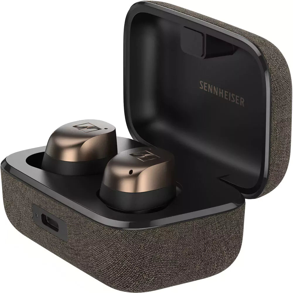 Sennheiser Momentum True Wireless4 with Bluetooth5.4 and Future-Ready AURACAST Technology, Qualcomm aptX Lossless CD-Quality Audio, Intelligent Adaptive ANC, Qi Fast Charge - Unboxed