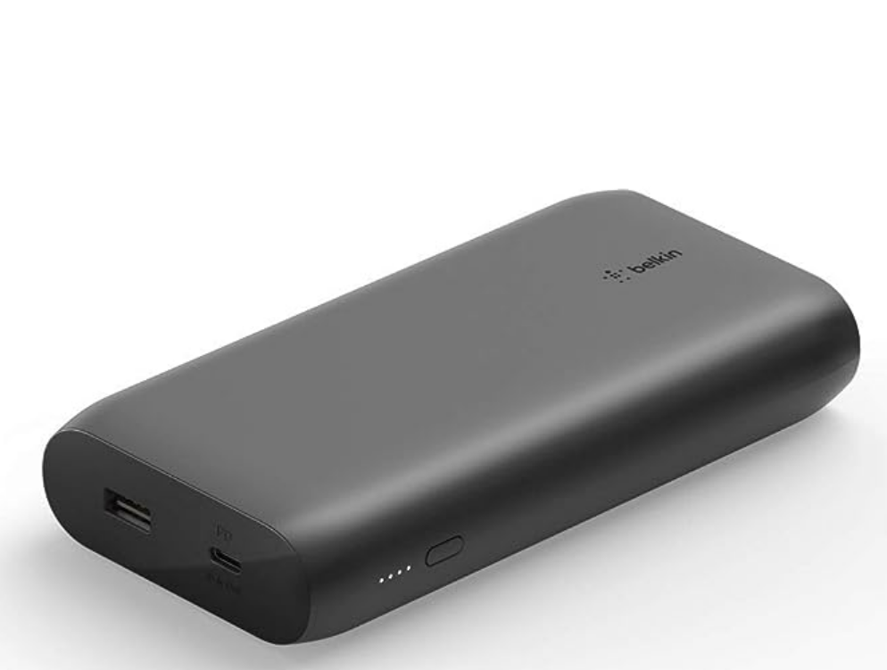 (Open Box) Belkin 20000 mAh 30W PD Power Bank for MacBook, Mobiles and Tablets with USB-C Port, USB-C Cable Included - Black (Grade - A+)