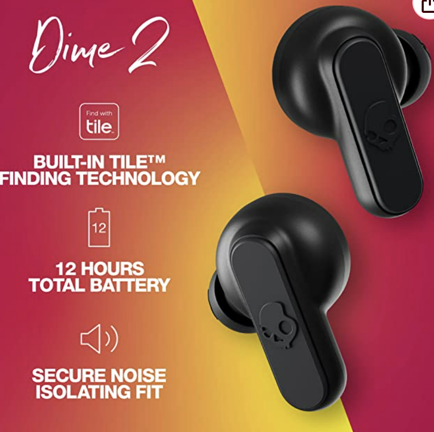 (Brand New) Skullcandy Dime 2 in-Ear Wireless Earbuds