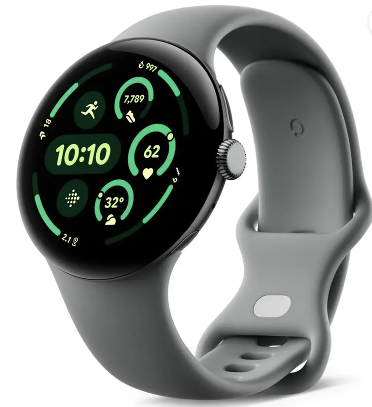 Google Pixel Watch 3 (41mm) - Android Smartwatch with Heart Rate Tracking, Advanced Running from Fitbit, Fitness Insights, 24-Hour Battery -  Aluminum Case - Obsidian Band - Wi-Fi - Unboxed