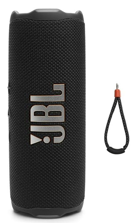 JBL Flip 7 Wireless Portable Bluetooth Speaker, Bold Pro Sound with AI Sound Boost, 16Hrs of Playtime, IP68 Water & Dustproof, Multi-Speaker Connection by Auracast, Personalization App - Unboxed