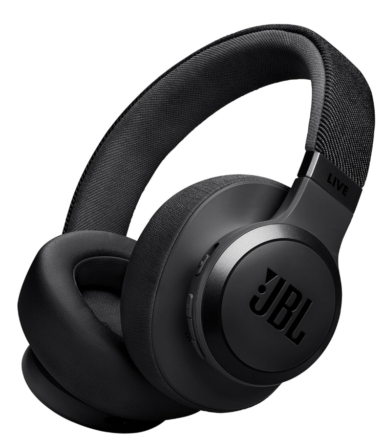JBL Live 770NC Wireless Over Ear Headphones with True Adaptive Noise Cancelling, Smart Ambient, Spatial Sound, Multipoint Connect, PersoniFi 2.0, Customized EQ, Google Fast Pair, BT 5.3 - Unboxed