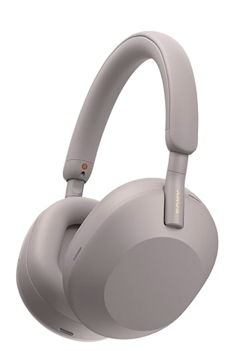 Sony WH-1000XM5 Best Active Noise Cancelling Wireless Bluetooth Over Ear Headphones with Mic for Clear Calling, Battery Life 30 Hours - Unboxed