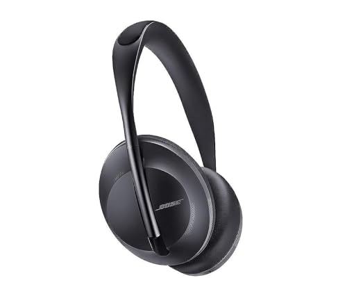 Bose Noise Cancelling 700 Bluetooth Wireless Over Ear Headphones with Mic for Clear Calls & Alexa Enabled and Touch Control, (Black)