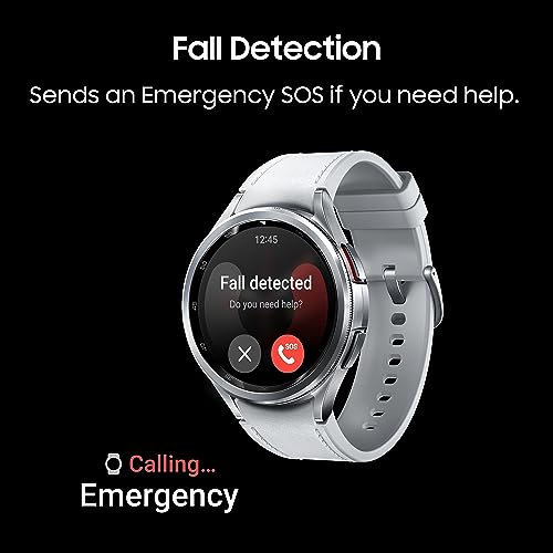 Samsung Galaxy Watch6 Classic LTE (43mm, Black, Compatible with Android only)