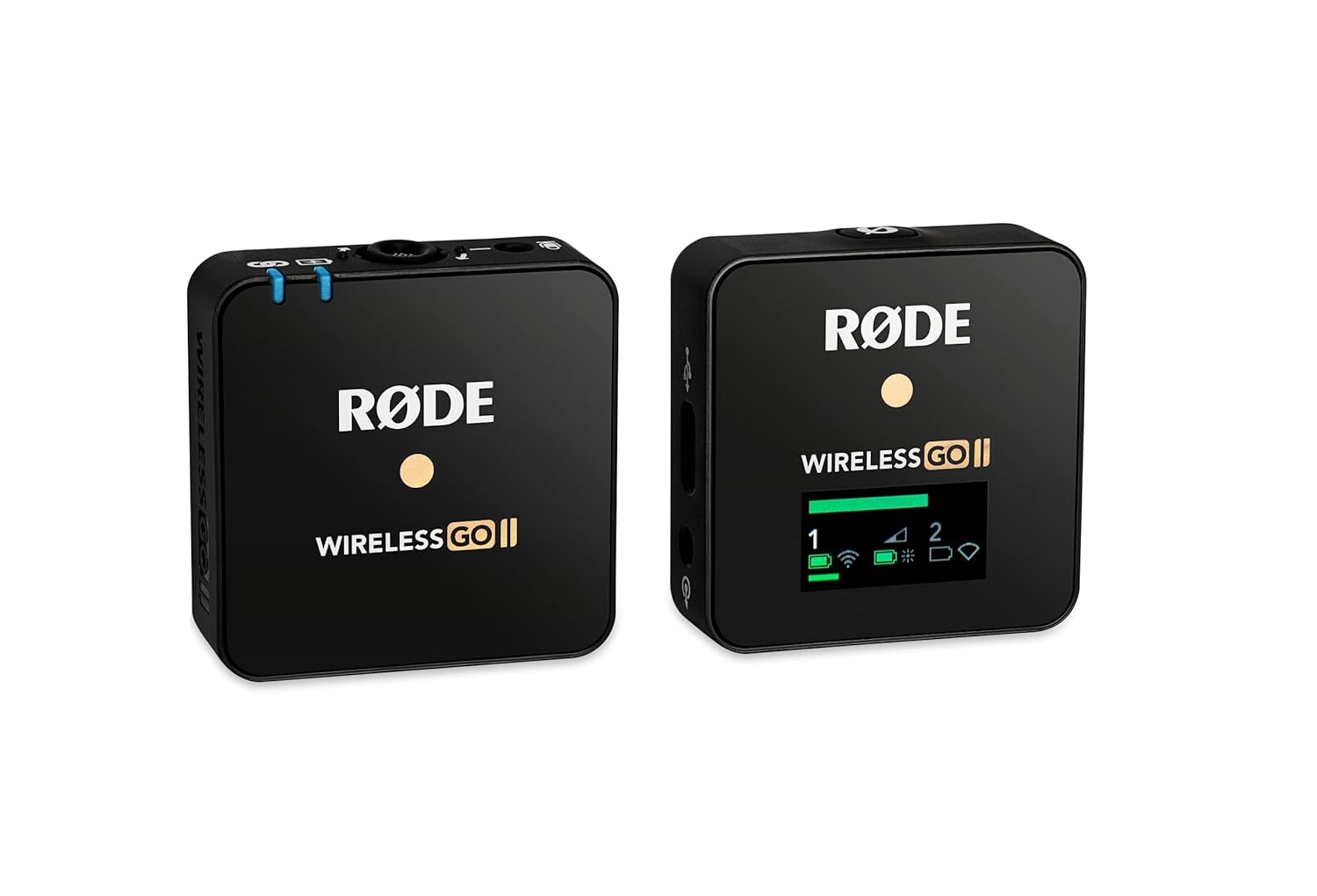 (Open Box) Rode Wireless GO II Single Channel Wireless Microphone System, Black (Model Number : Wireless Go II Single) Grade: A+