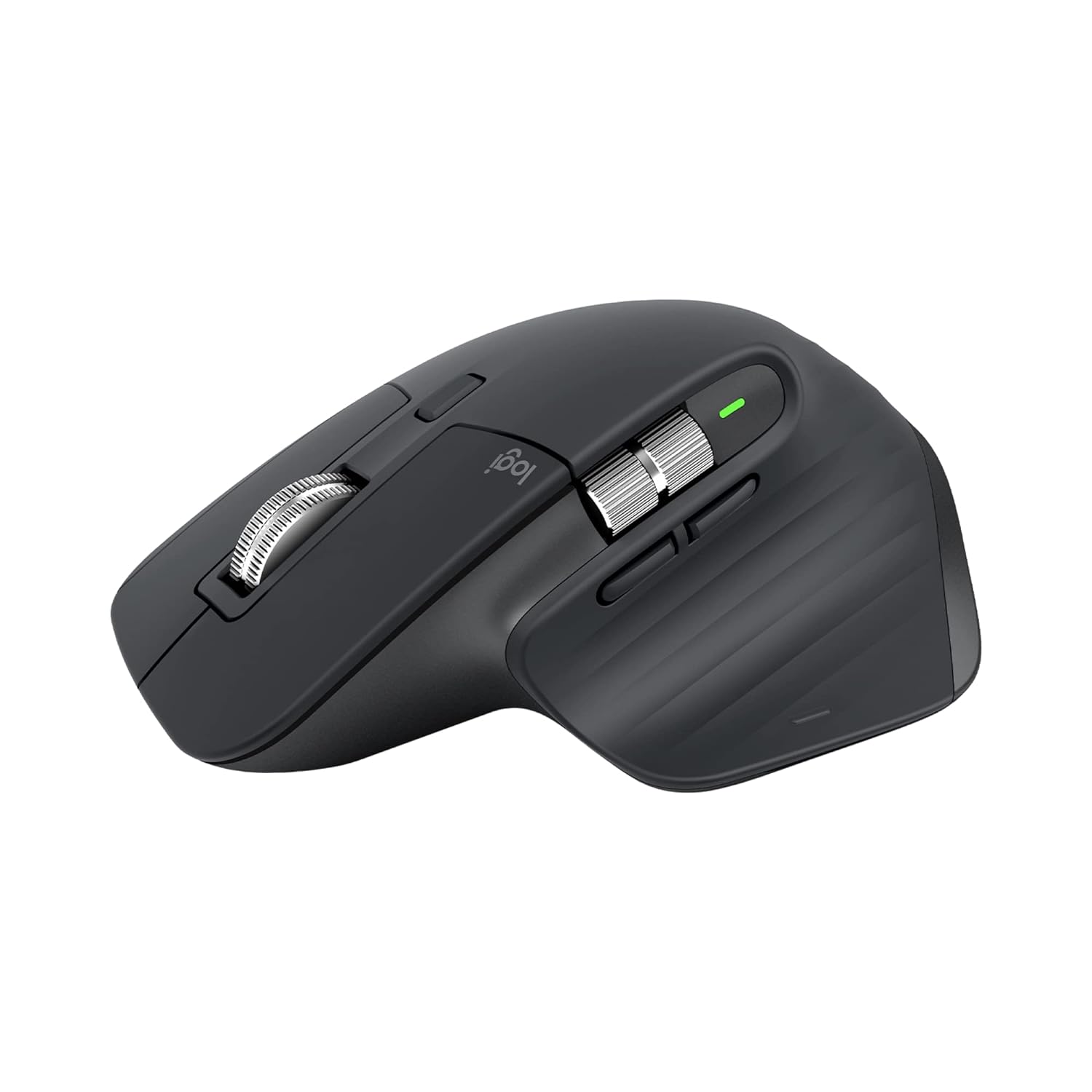 (Open Box) Logitech MX Master 3S - Wireless Performance Mouse with Ultra-Fast Scrolling, Ergo, 8K DPI, Track on Glass, Quiet Clicks, USB-C, Bluetooth, Windows, Linux, Chrome-Graphite (Grade - A+)