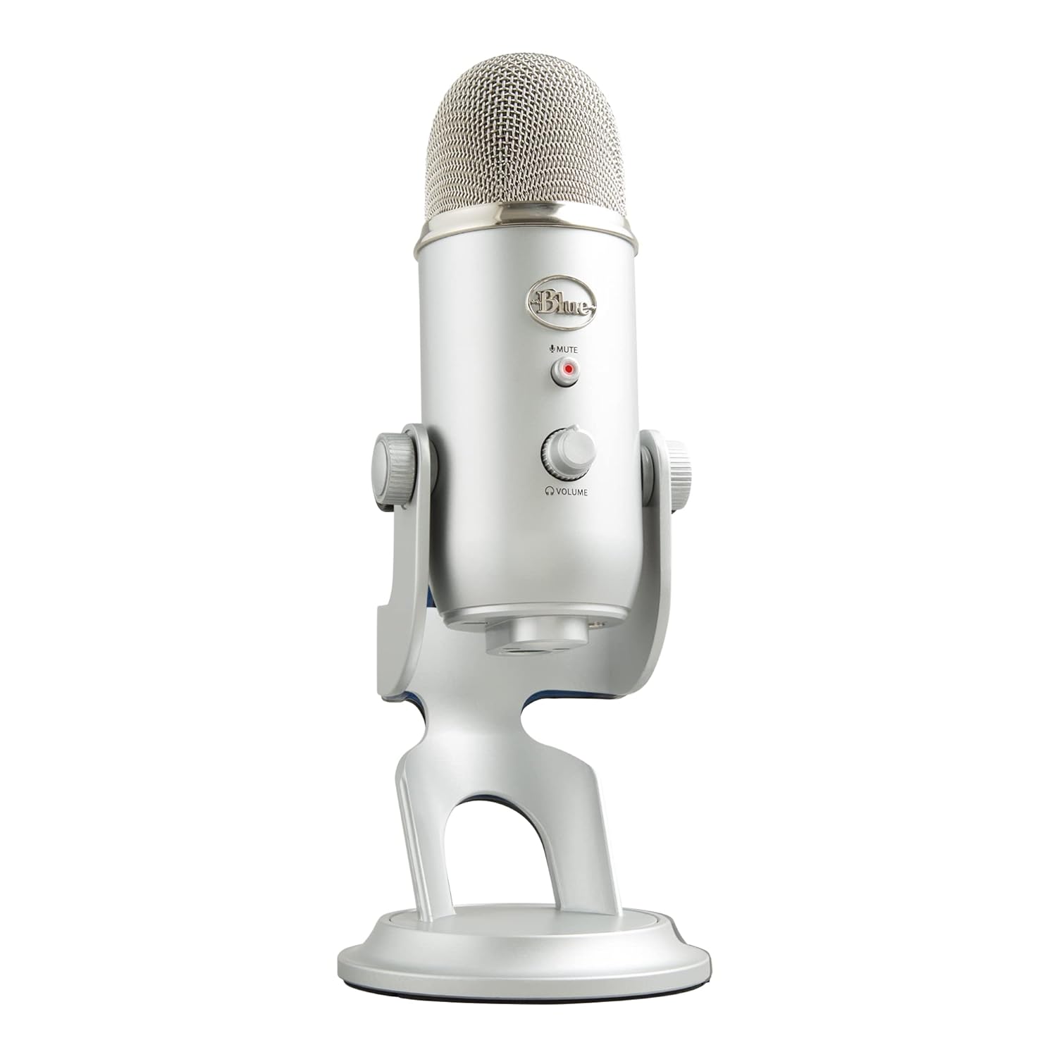 (Open Box) Blue Yeti USB Microphone for Recording, Streaming, Gaming, Podcasting on PC and Mac, Condenser Mic for Laptop Grade - A+