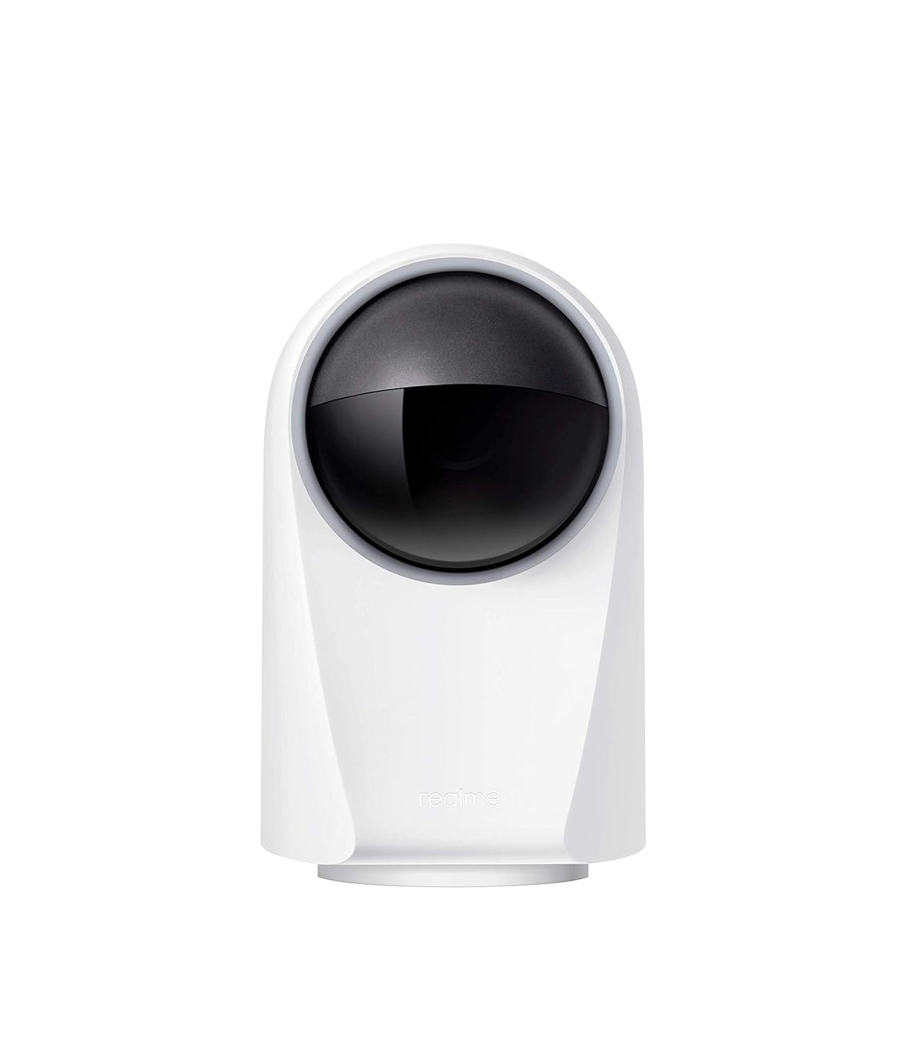 (Open Box) Realme 360 Deg 1080p Full HD WIFI Smart Security Camera (White) | Alexa Enabled | 2-Way Audio | Night Vision | Motion Tracking & Intruder Alert, 7.1cm x 6.58cm x 11.43cm (Grade - A+)
