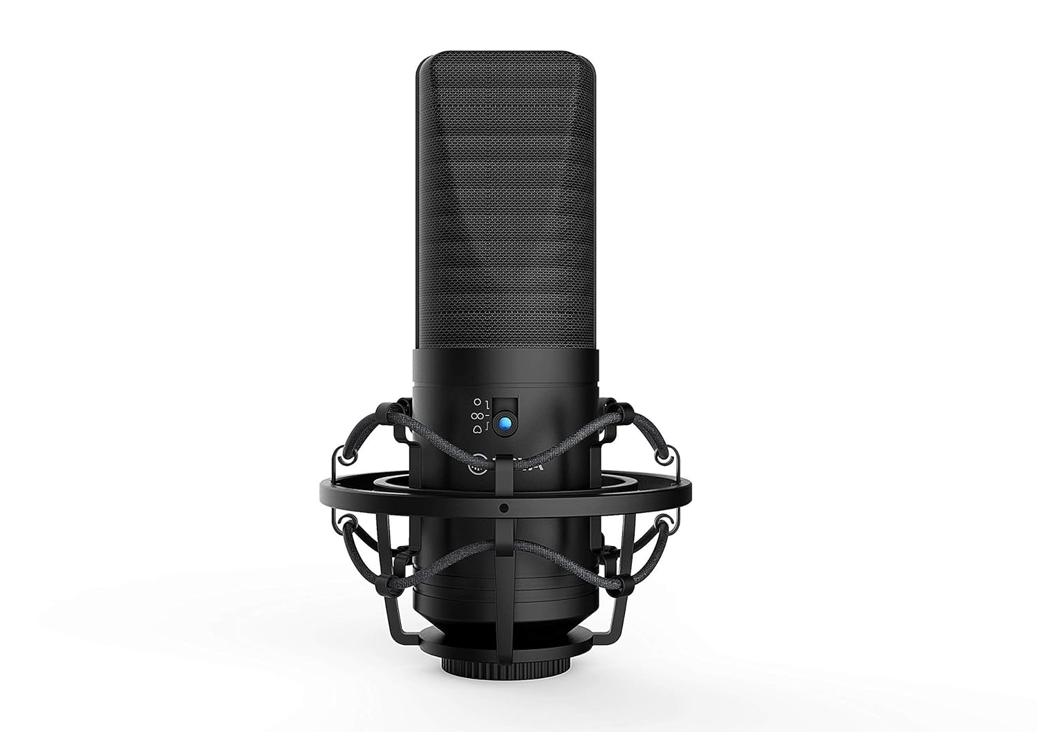 (Open Box) Boya BY-M1000 Condenser Microphone Podcast Mic Kit Support Omnidirectional/Bidirectional with Double-layer Pop Filter Shock Mount XLR Cable for Singer Vocals Podcaster Home Studio Voice Over Recording Grade - A+